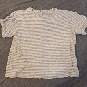 VINCE xs linen tee